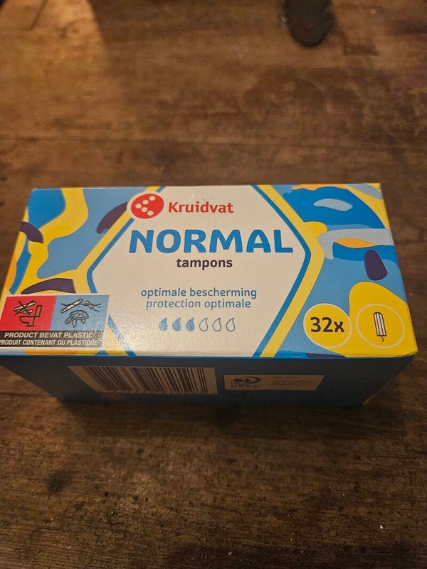 Nieuw doosje tampons