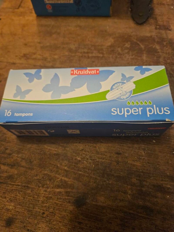 Nieuw doosje tampons