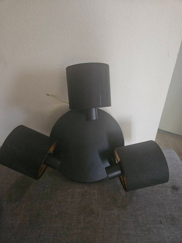 Plafondlamp met 3 draaibare spots