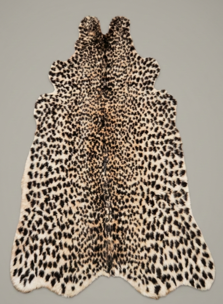 Wild & Stijlvol: Panterprint Vloerkleed (Imitatievacht) – 135x90 cm