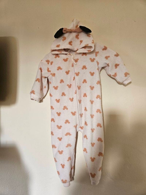 Warm pak met minnie mouse capuchon | maat 86