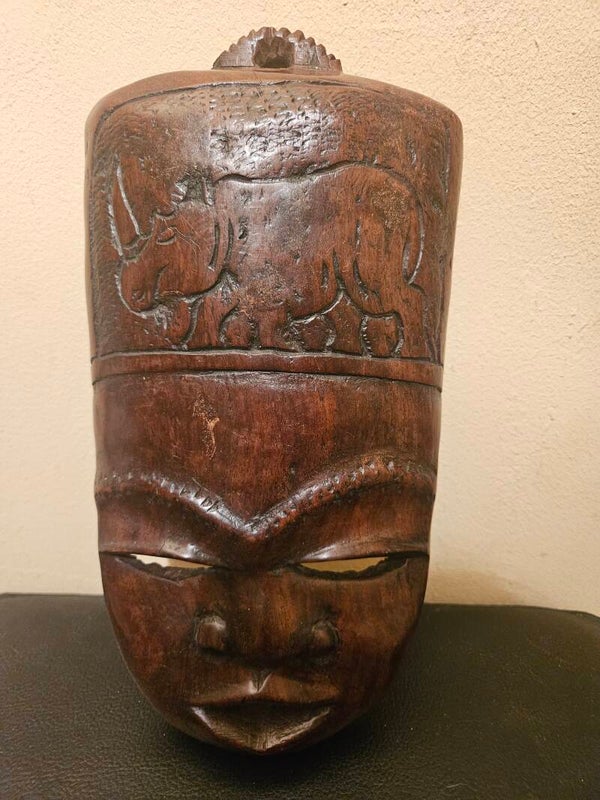 Houten masker| Afrikaans