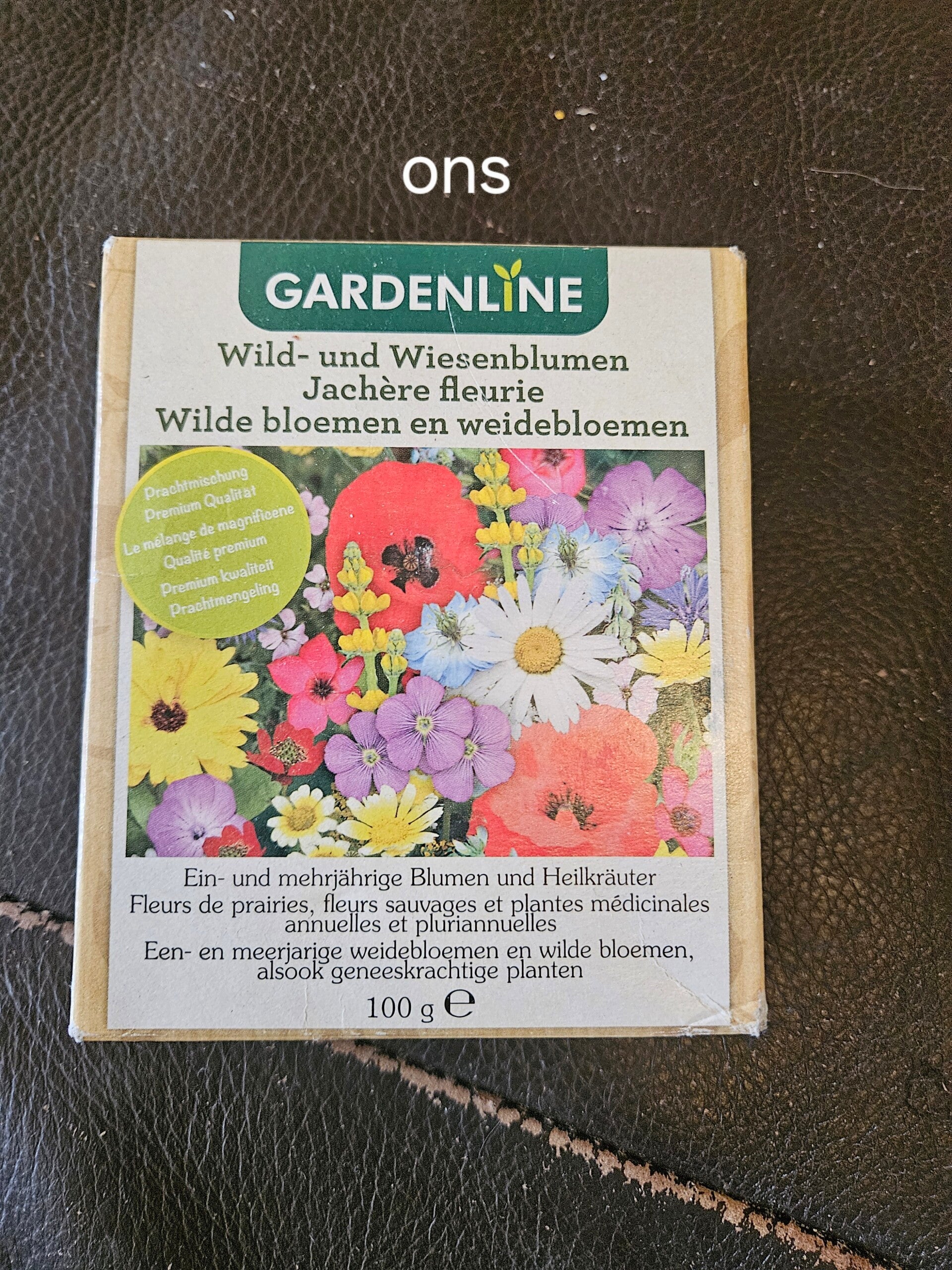 Wilde Bloemen & Weidebloemen Mix (100g) – Gardenline