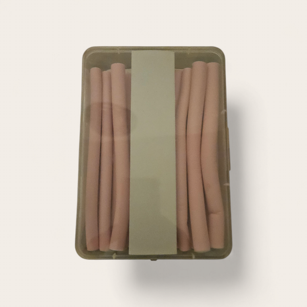 Set Flexibele Foam Krulspelden / Papillotten – Roze