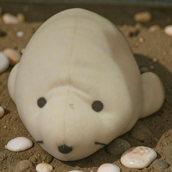 Zachte Pluche Zeehond "Dumpy" – De Mascotte van Baby-Dump