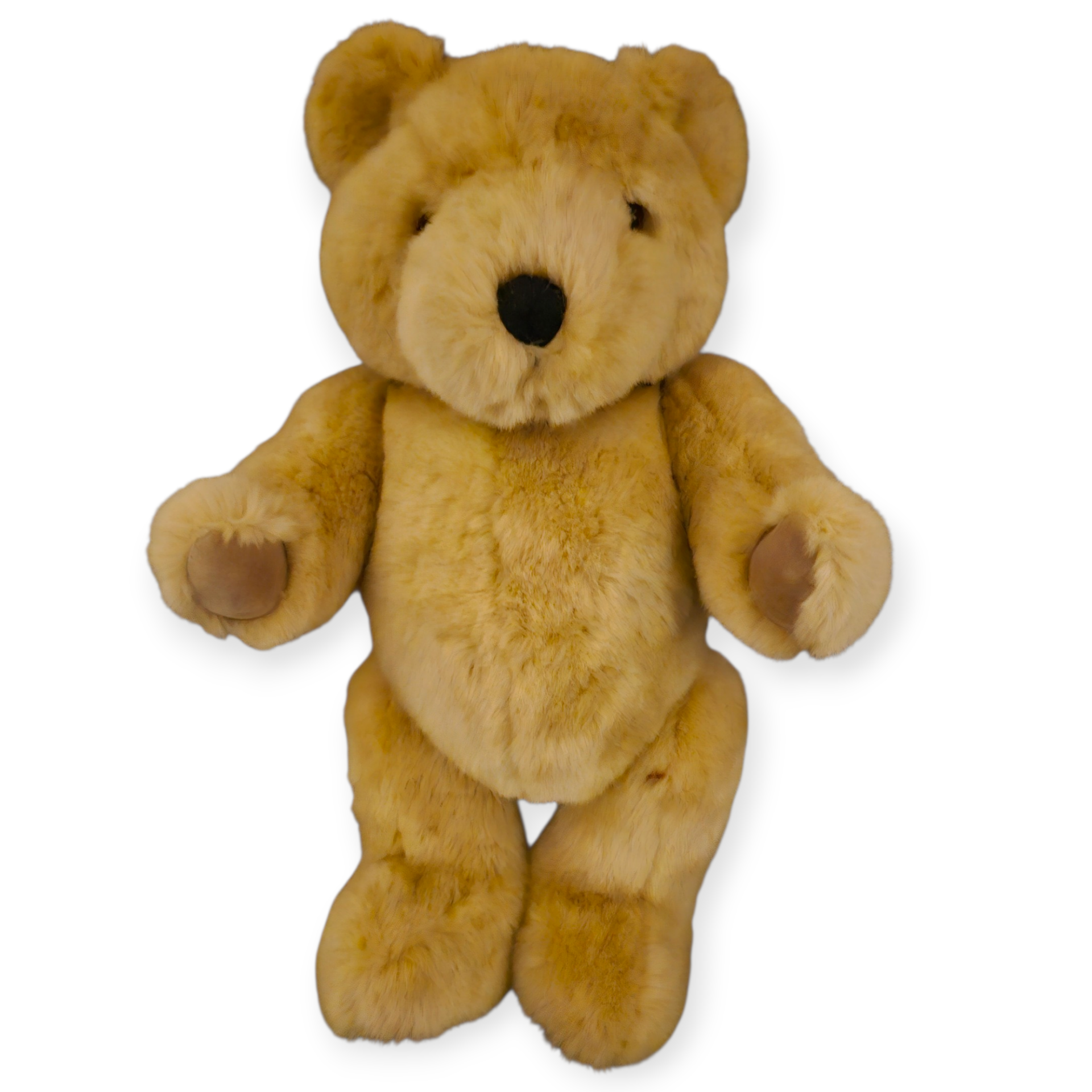 Klassieke Teddybeer – Goudbruin & Super Zacht – Als Nieuw!