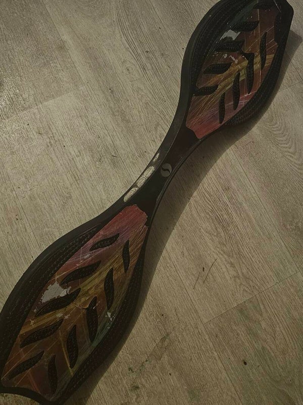 Stoer Waveboard met Kleurrijke Print – Perfect voor Buitenspelen! nieuw