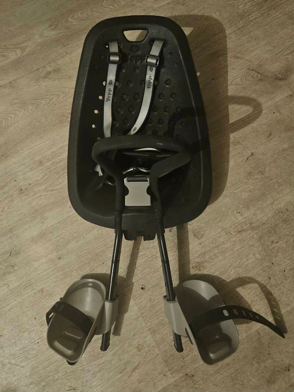 Yepp Mini (GMG) Fietsstoeltje Voor – Antraciet/Zwart