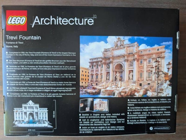 Lego Architecture Trevi Fountain 21020 (Nieuw in Doos)
