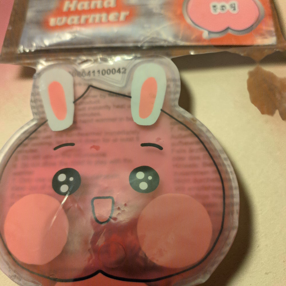 Herbruikbare Handwarmer – Schattig Konijn – Warmte in één klik!