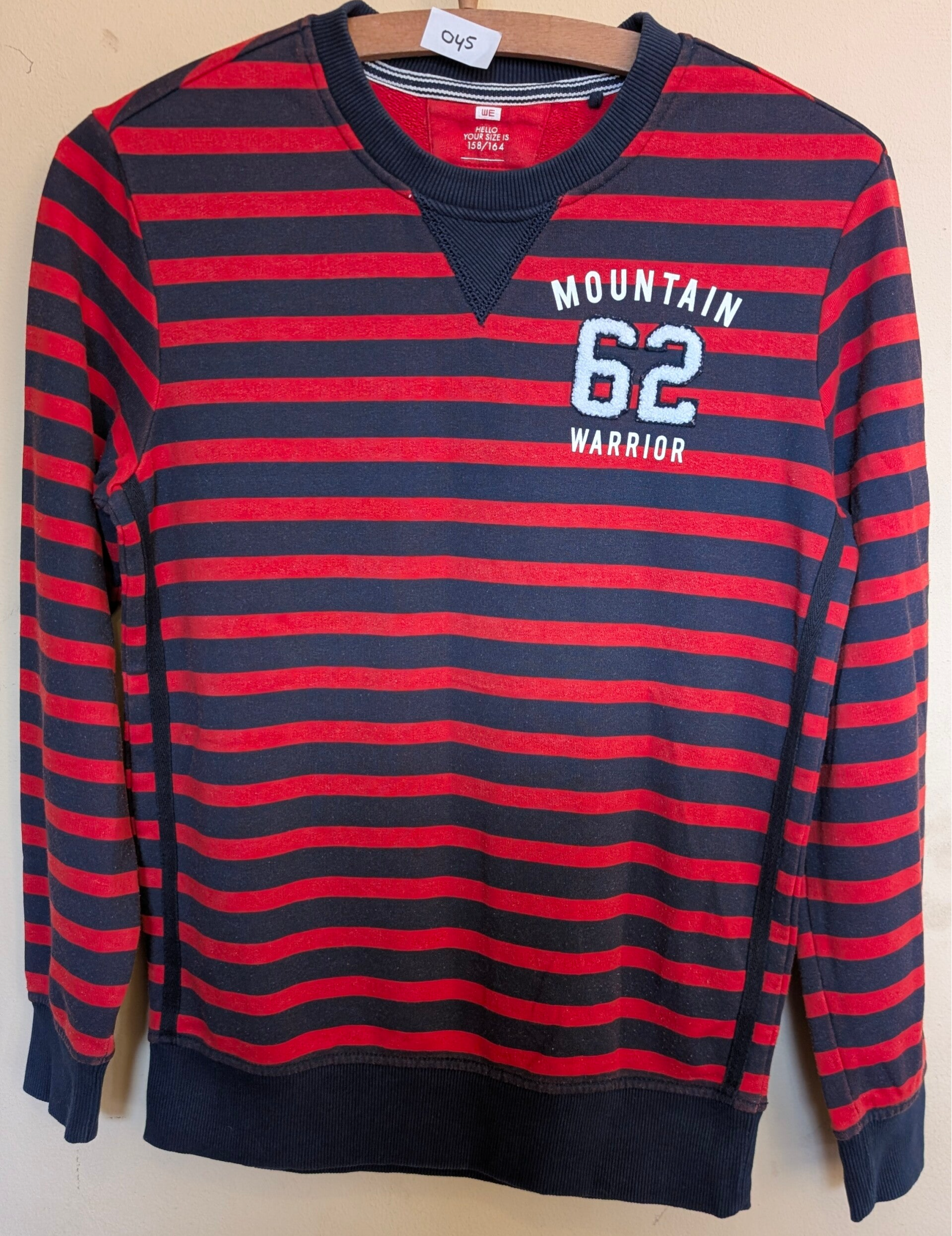 Gestreepte sweater maat 158/164 – WE