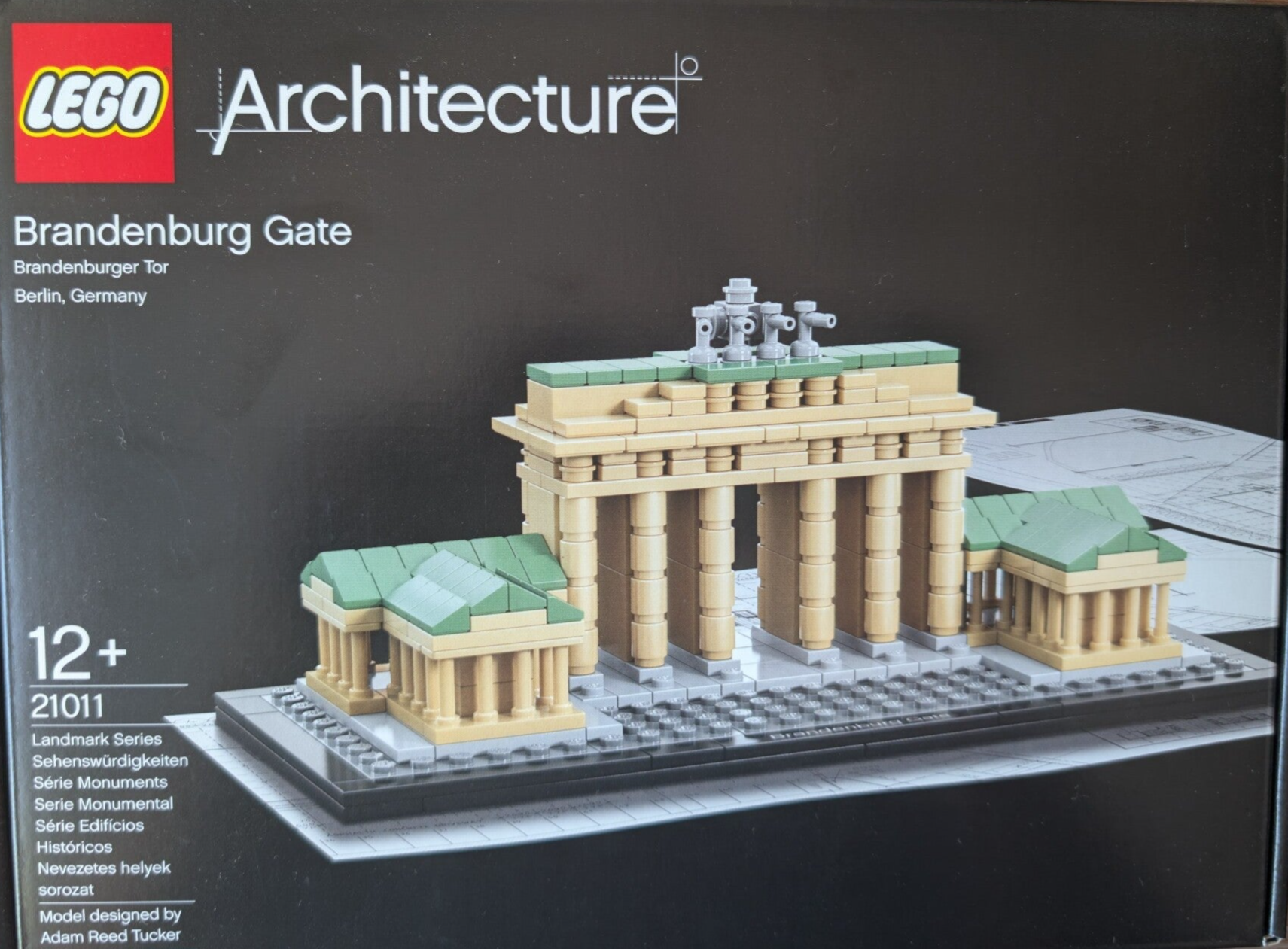 LEGO Architecture Brandenburg Gate (21011) Nieuw in Seal