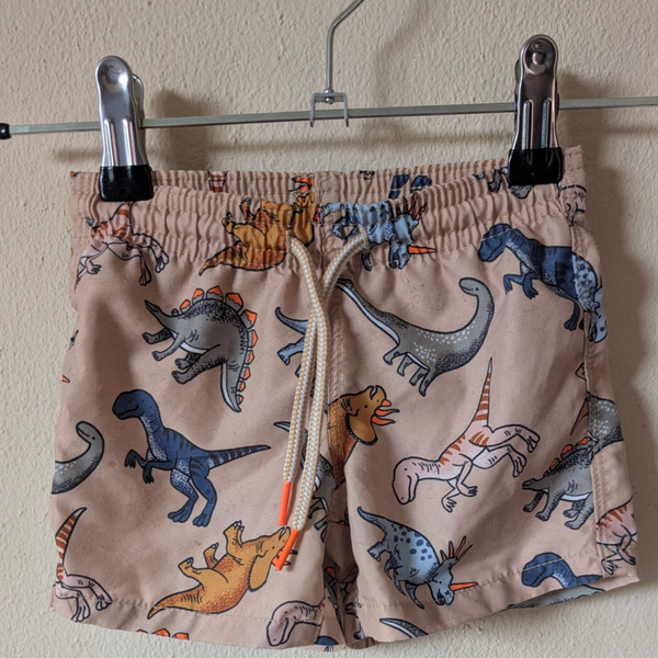 Zwembroek Hema dinosaurus print maat 62 68
