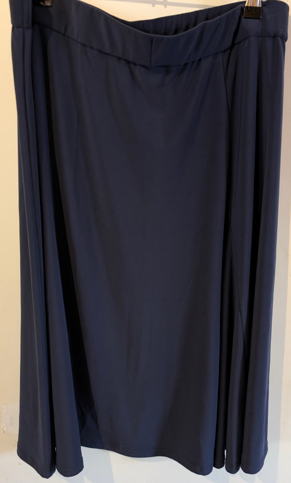 Rok | Frank Walder | Donkerblauw | Wijduitlopend | maat 40