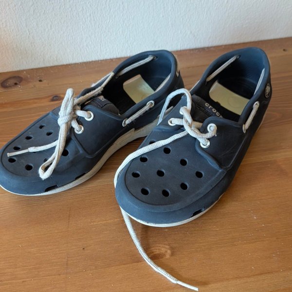 Donkerblauwe Crocs bootschoenen maat 35-36