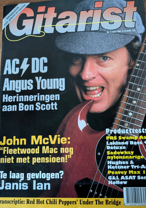 Tijdschrift Gitarist. Nr 4 1998