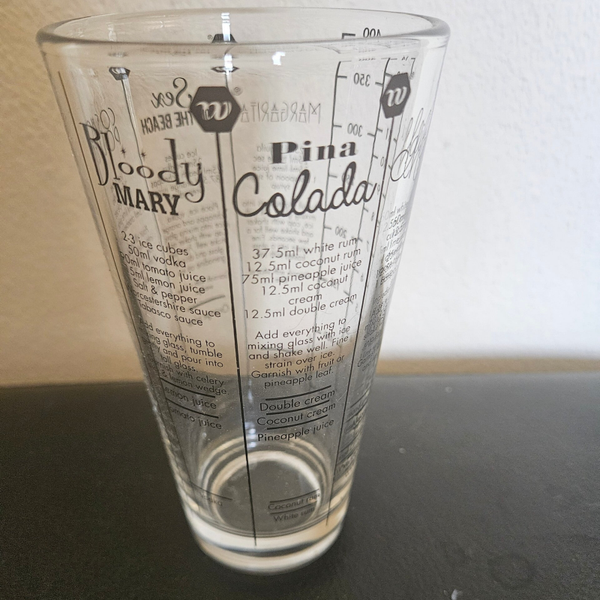 Glas voor coctailmixen