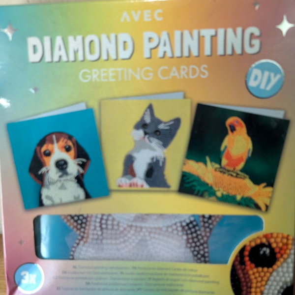 Diamond Painting wenskaarten set