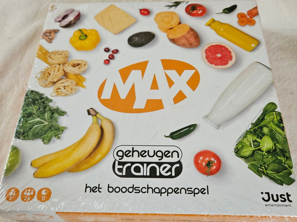 Max geheugentrainer | Het booschappenspel Nieuw