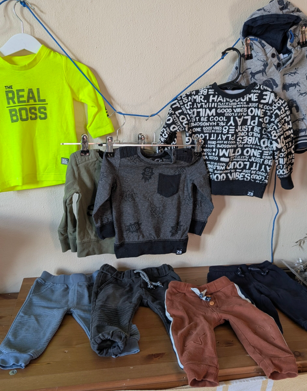 Kledingpakket voor jongen | maat 74