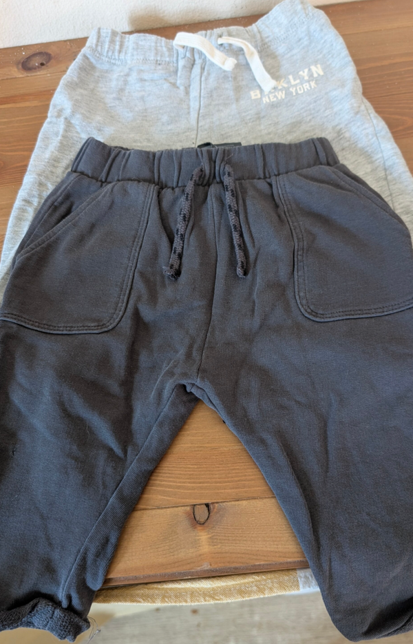 Joggingsbroekjes | H&M | maat 74 | set van 2