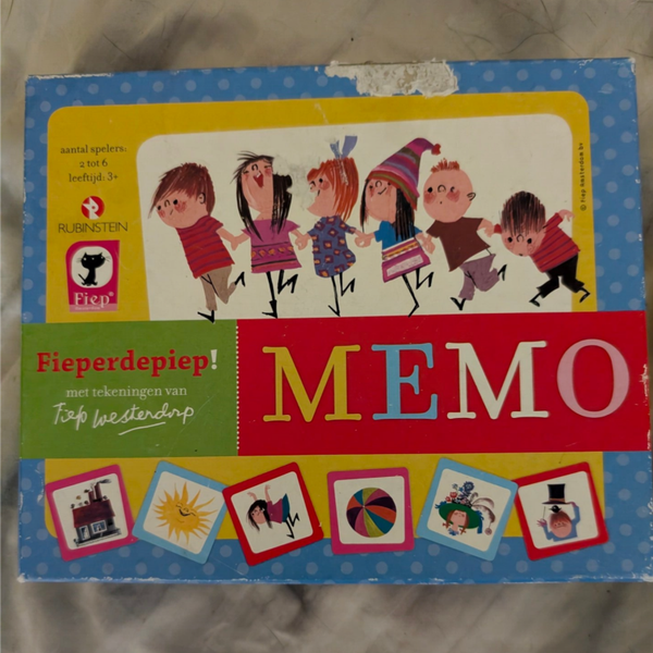 Memospel Fieperdepiep Fiep Westendorp Rubinstein 41 kaartjes