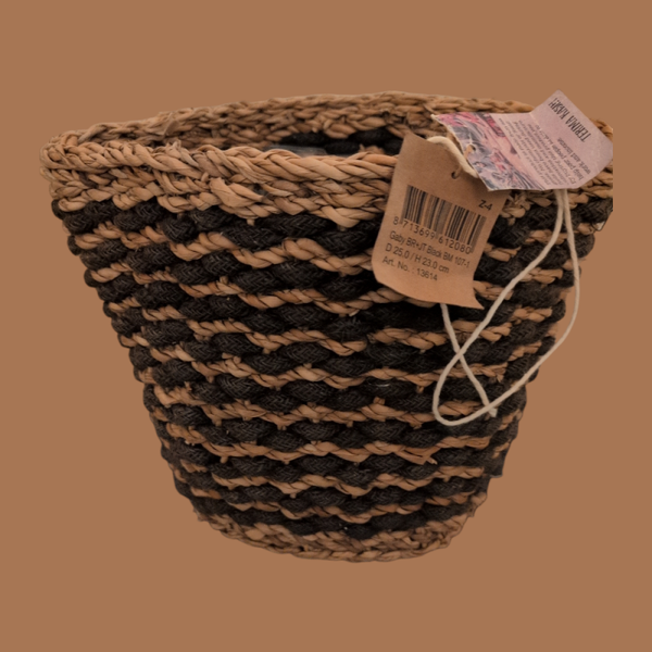 Z Gaby Zeegras Mand met Binnenzak – Diameter 25 cm