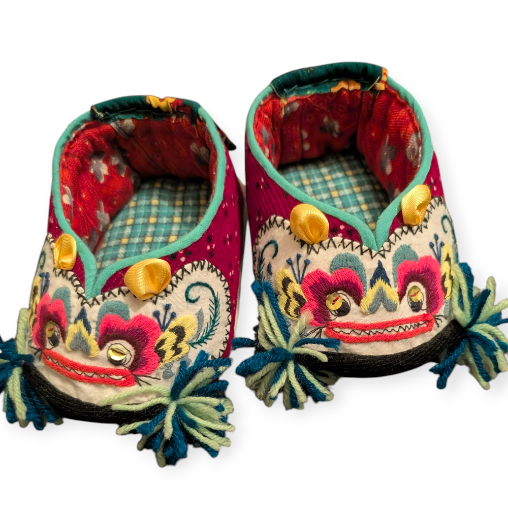 Handgemaakte Chinese "Tijger" Geluksobjecten - Set van 2