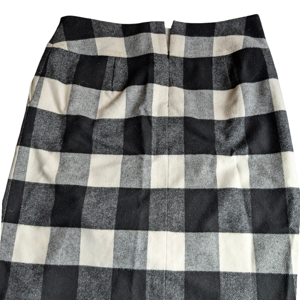 Gerry Weber wollen rok met ruitpatroon maat 42