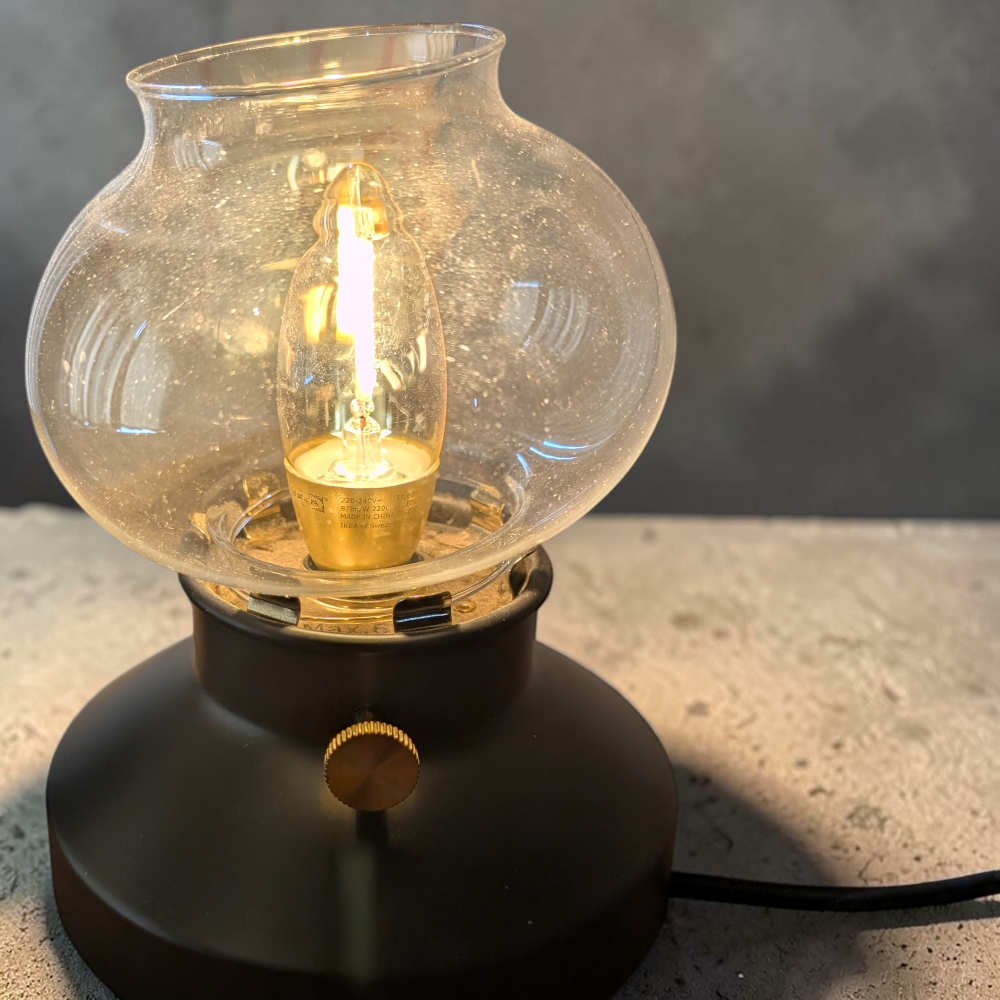 Tafellamp Tärnaby IKEA zwart - 25 cm