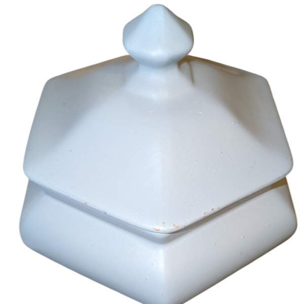 Stenen potje 6-kantig