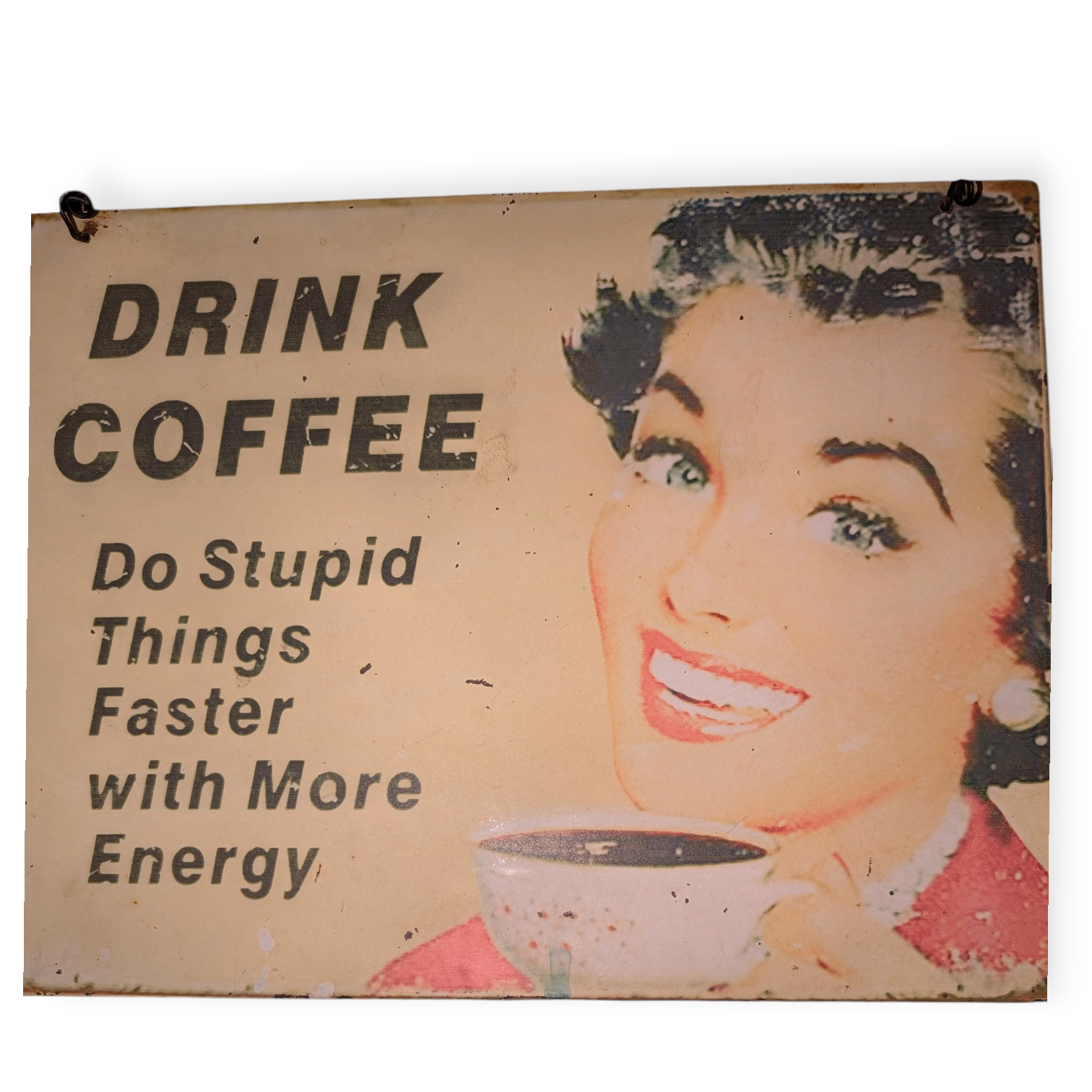 Retro bordje Coffee