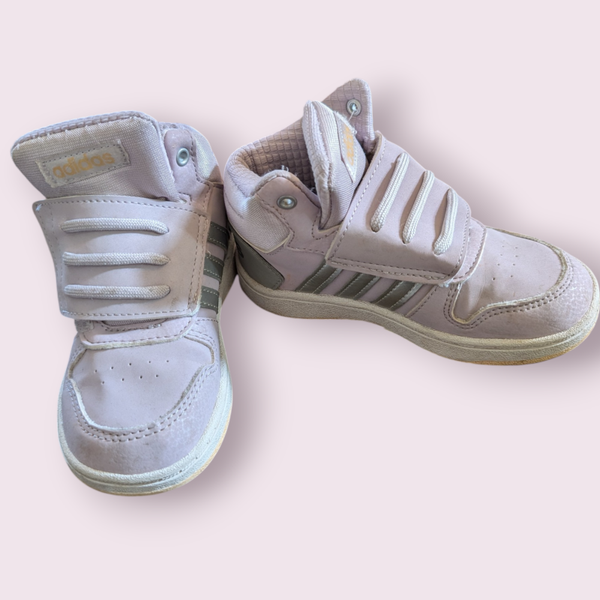 Adidas sneakers| lila met zilver| maat 26