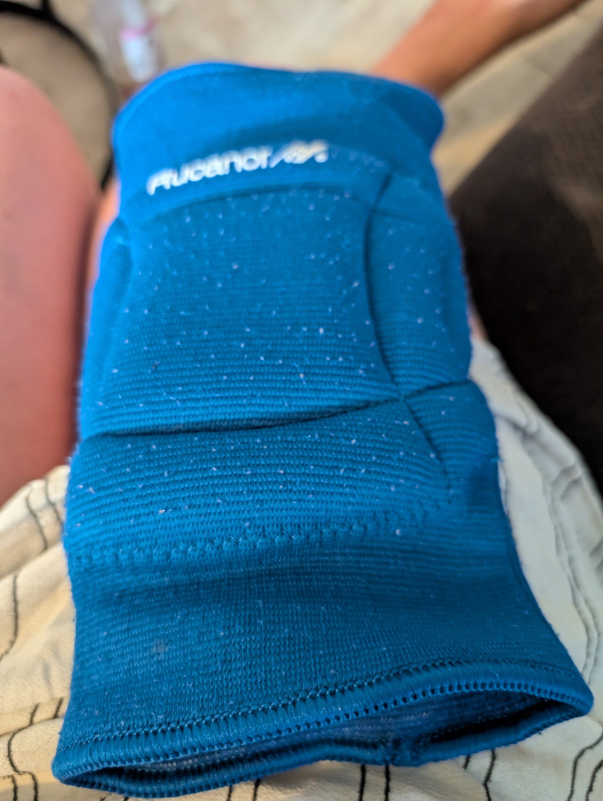 Rucanor Kniebeschermers Volleybal/Zaalsport – Set van 2 stuks – Blauw