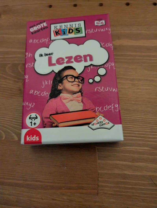 Kennis Kids Ik Leer Lezen Spel Identity Games Kaartspel