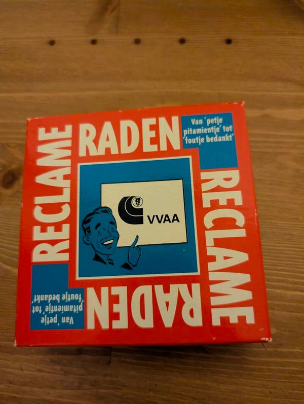 Reclame Raden Gezelschapsspel -Nieuw in Folie