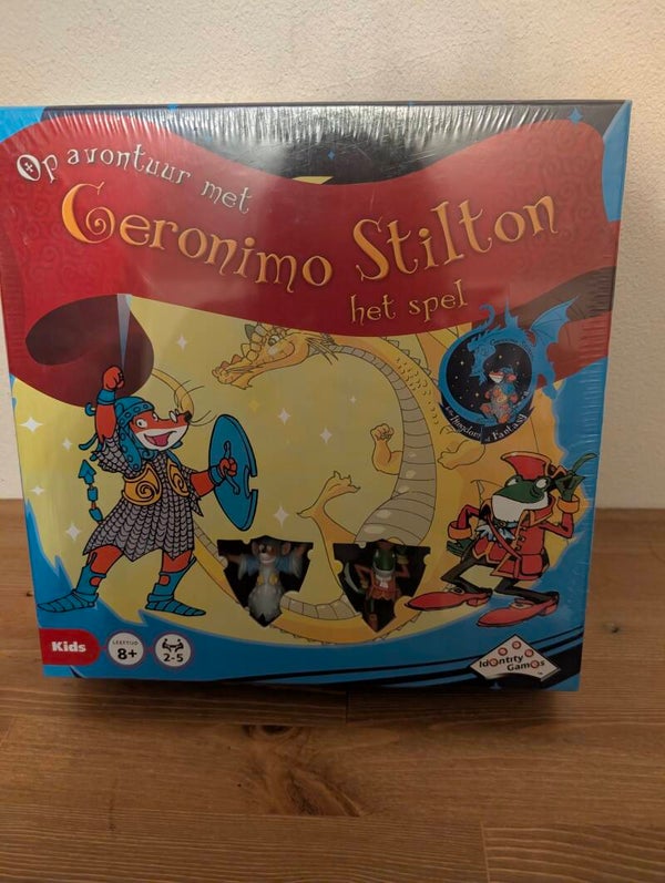 Spel 'Op avontuur met Geronimo Stilton' nieuw