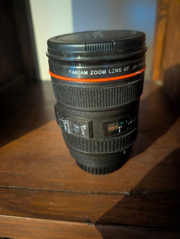 Caniam Lens Koffiebeker 12 cm - Origineel Cadeau voor Fotograaf