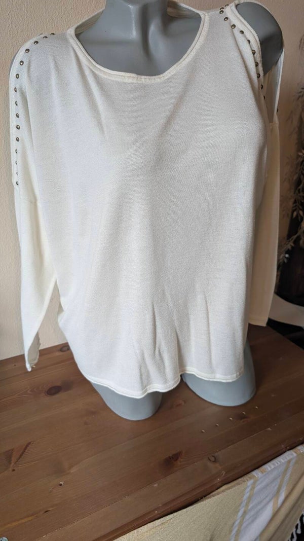 Dun truitje met open schouder | Only | maat L