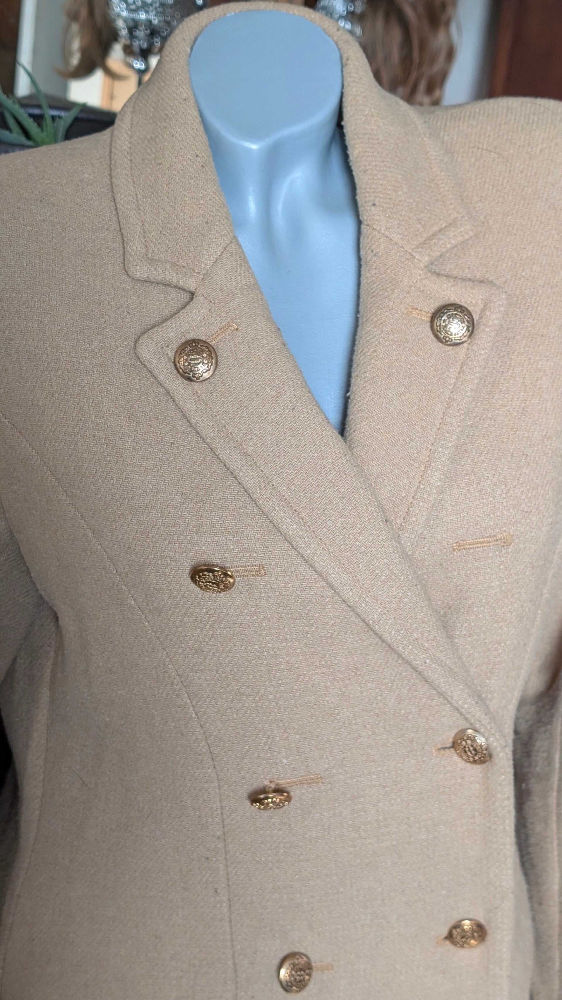 Supertrash lange, wollen jas - Maat 38
