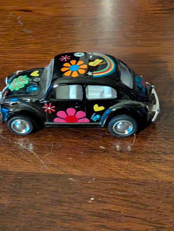 Miniatuur Volkswagen Kever | Hippie-uitvoering