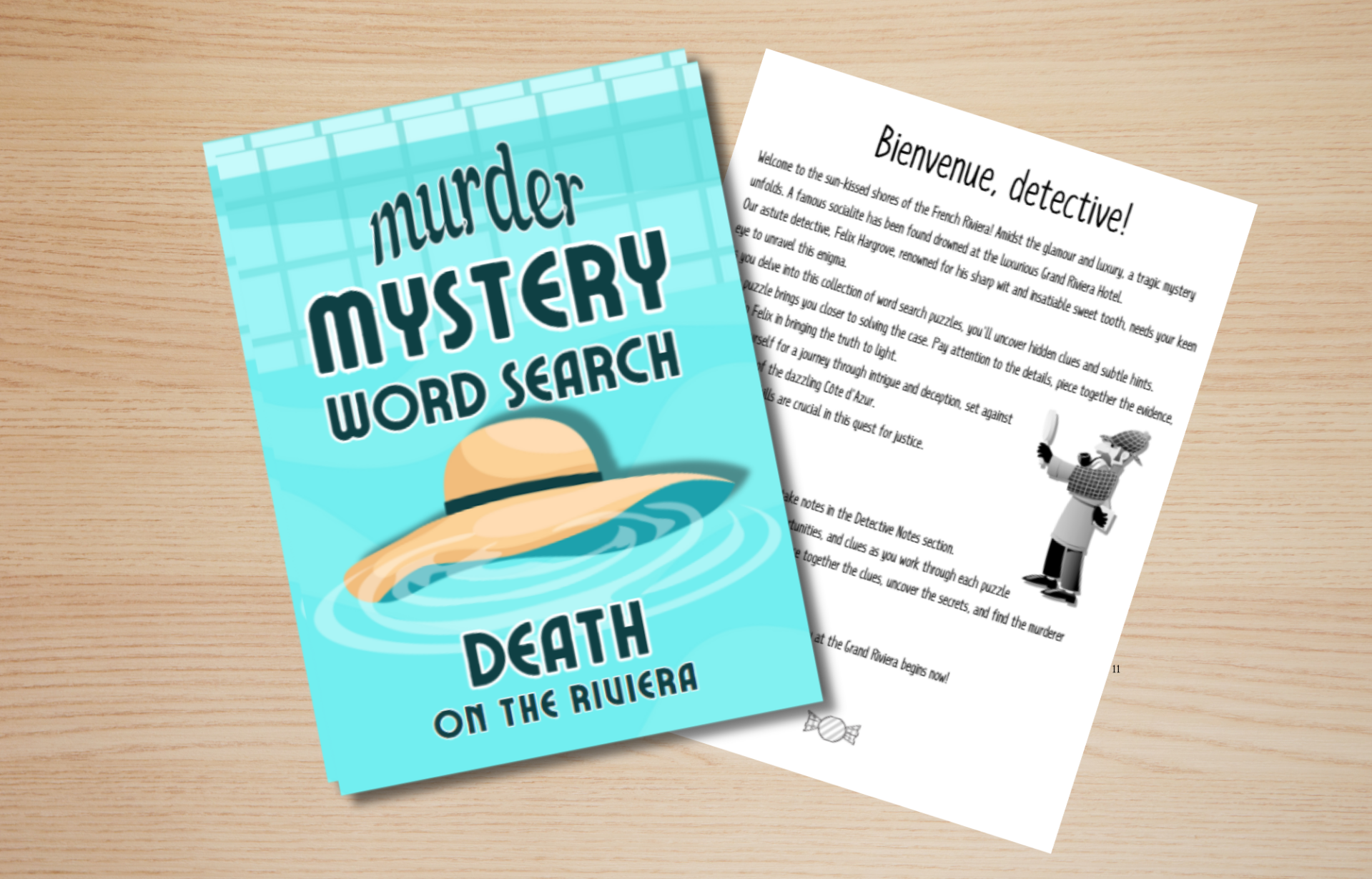 Murder Mystery word search agnes spellman books