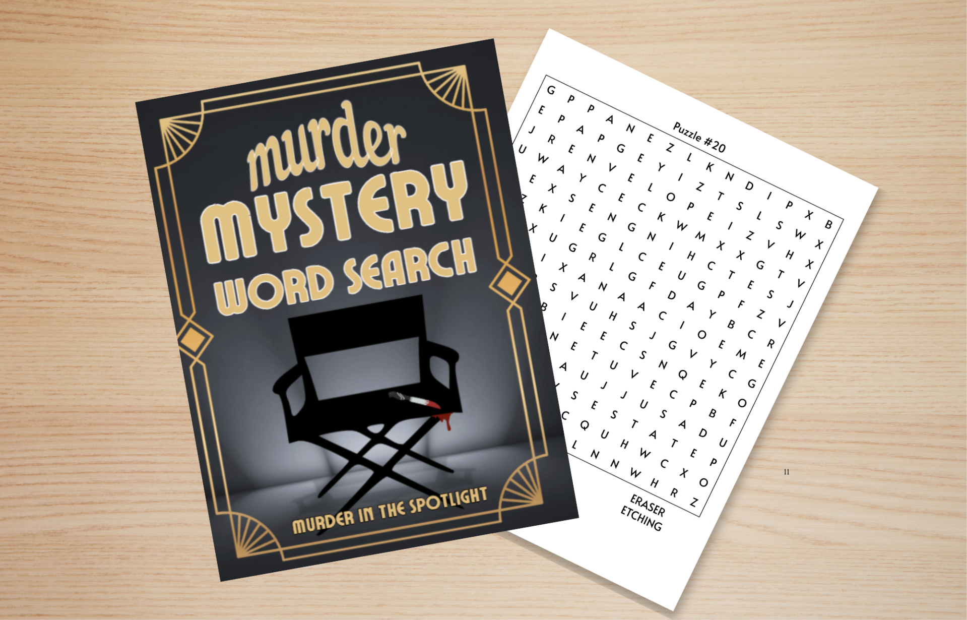gift idea mystery word search