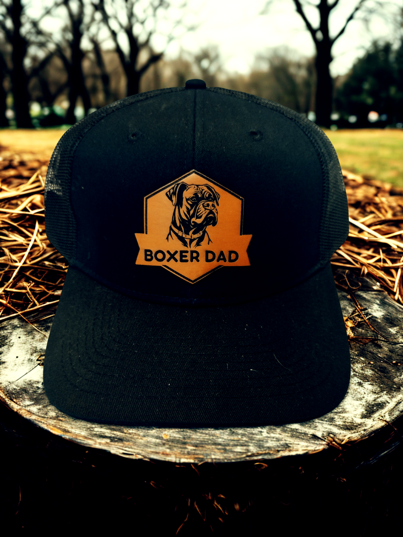 "BOXER DAD" PATCH HAT
