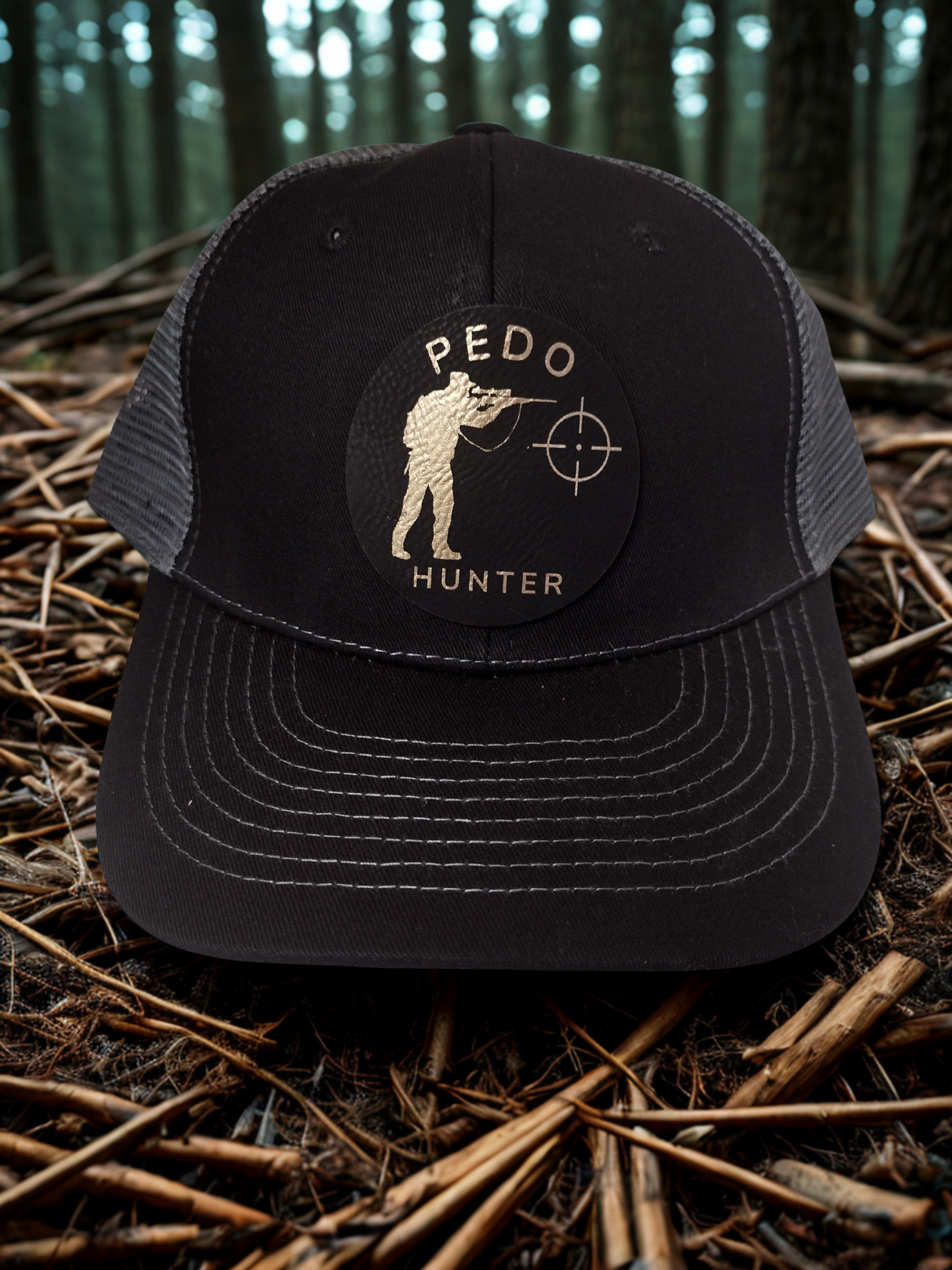 "PEDO HUNTER" PATCH HAT