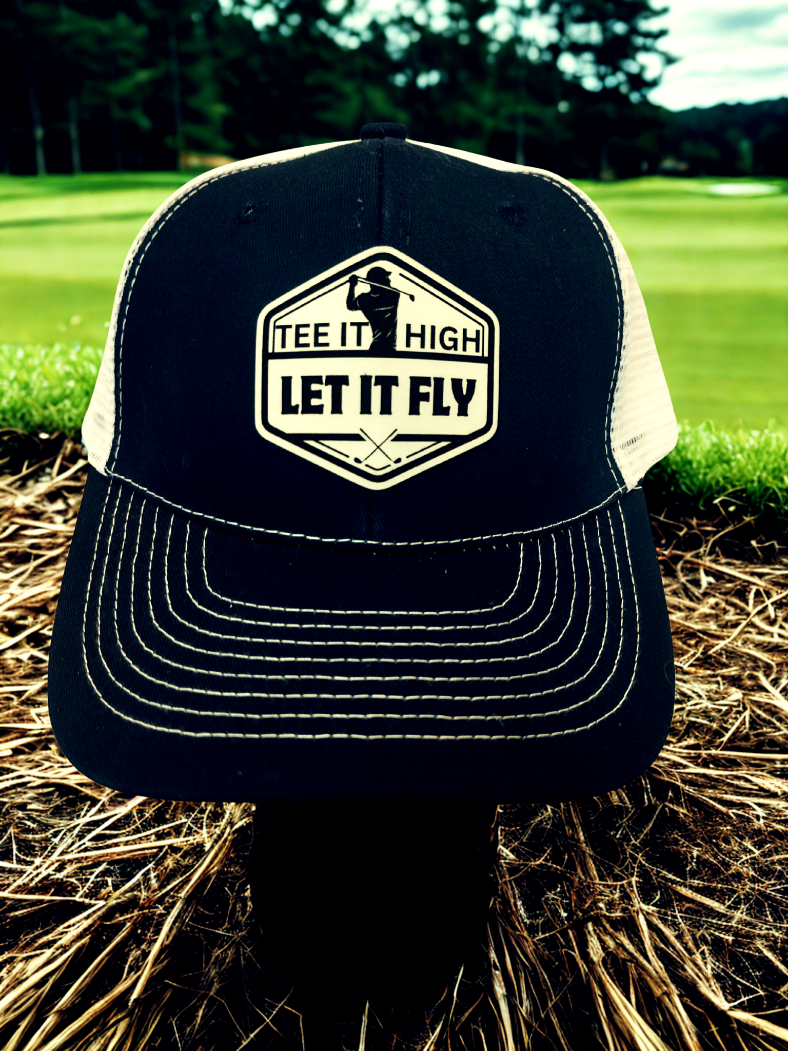 "TEE IT HIGH, LET IT FLY"