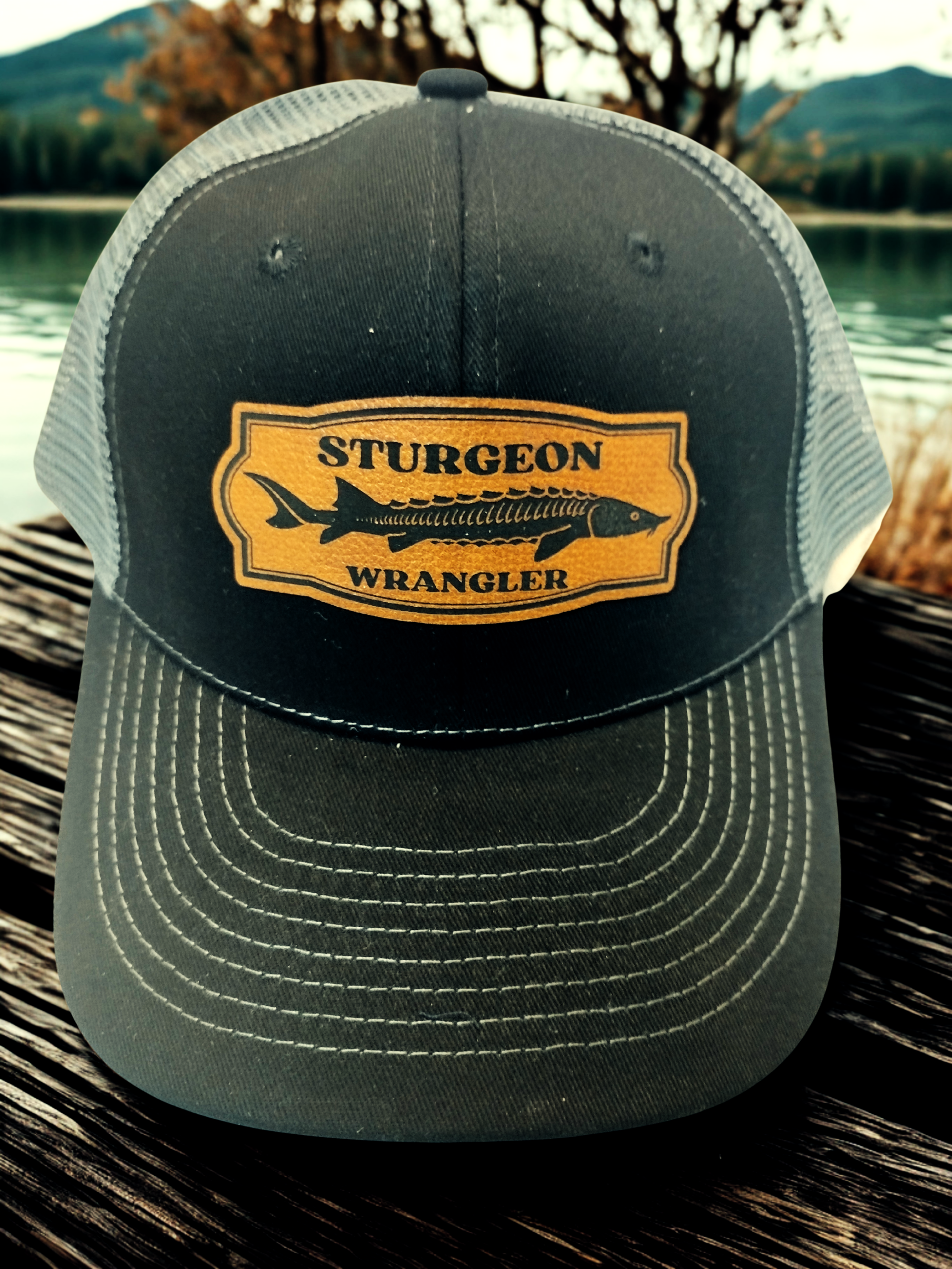 "STURGEON WRANGLER" PATCH HAT