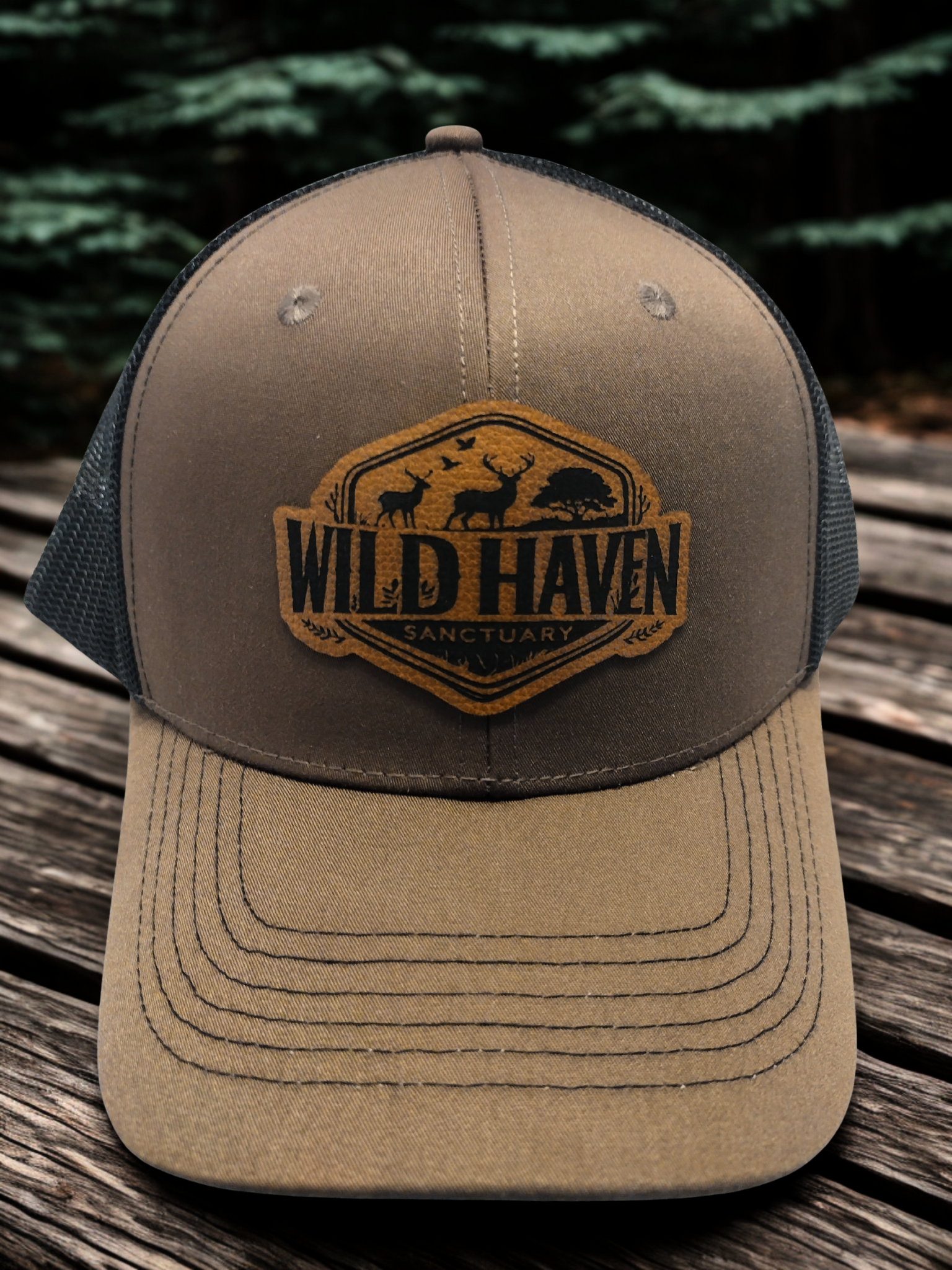 "WILD HAVEN SANCTUARY" PATCH HAT