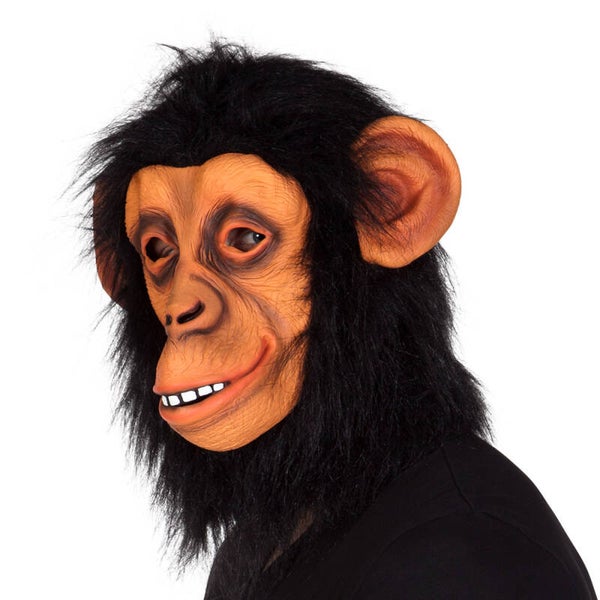 Maskers: Latex hoofdmasker Chimpansee