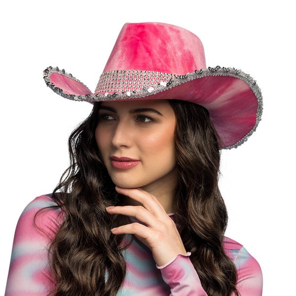 Hoeden: Cowboy Darling Roze